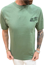 Carica l&#39;immagine nel visualizzatore di Gallery, T-SHIRT PACIOTTI CON LOG LATO CUORE RIALZATO CUCITO