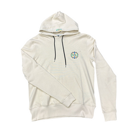 FELPA VTL CON CAPPUCCIO CON LOGO LATERALE CERCHIATO