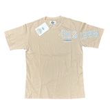 T-SHIRT PACIOTTI SCRITTA LATO CUORE E MANICA ASTRATTA