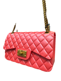 BORSA MARC ELLIS A ROMBI CON TRACOLLA CATENA ORO