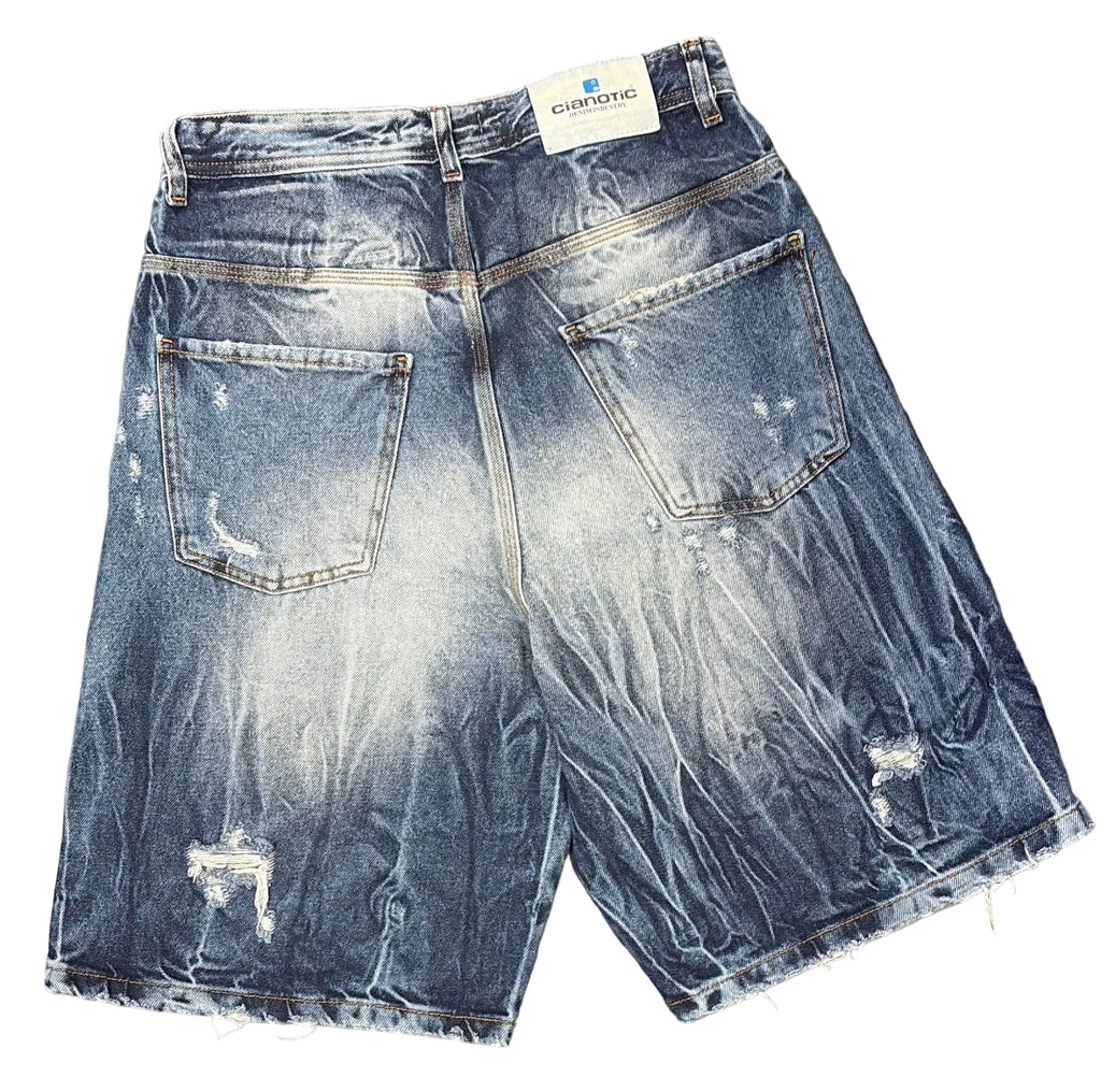 BERMUDA CIANOTIC JEANS SHORT BF1