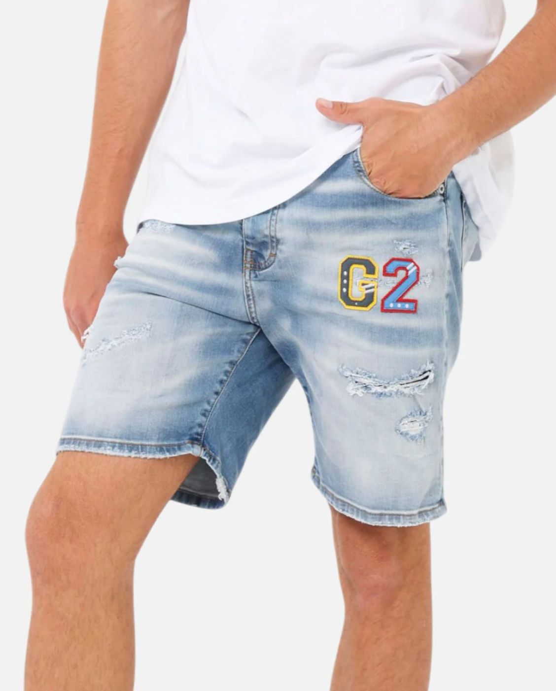 BERMUDA G2FIRENZE REINBOW DENIM