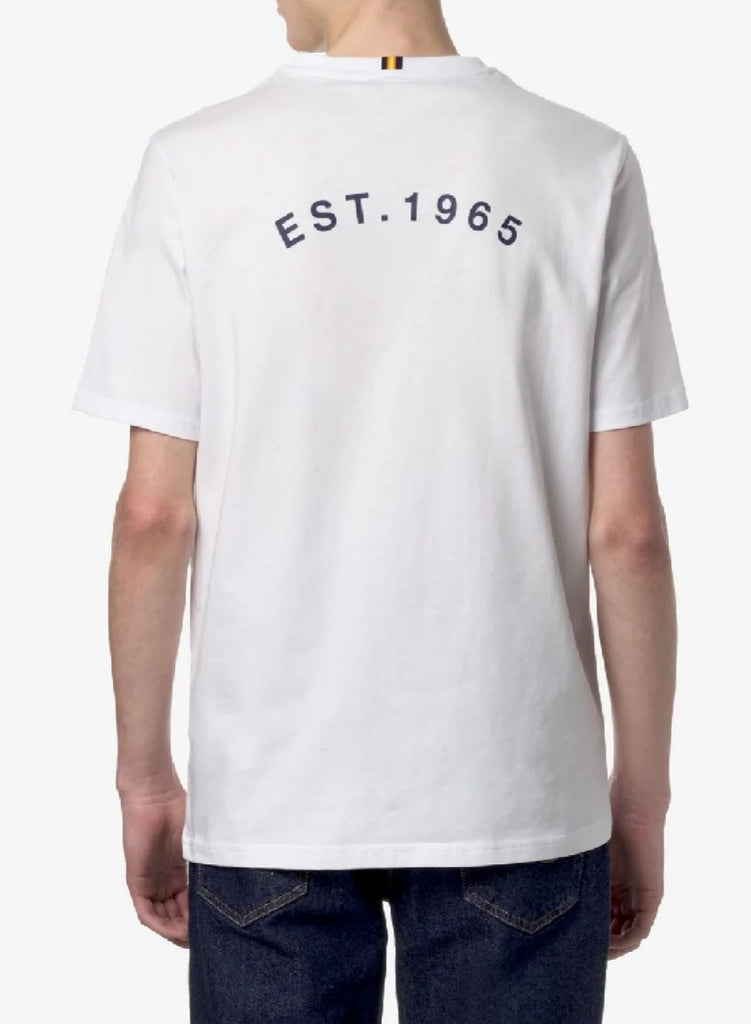 T-SHIRT KWAY SCRITTA CENTRALE