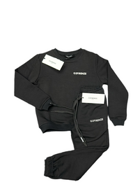 TUTA COMPLETA G2FIRENZE BIMBO SENZA CAPPUCCIO LOGO LATO CUORE GOMMA BIANCO