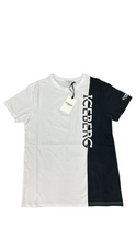 Carica l&#39;immagine nel visualizzatore di Gallery, T-SHIRT ICEBERG BICOLOR BIANCO-NERO