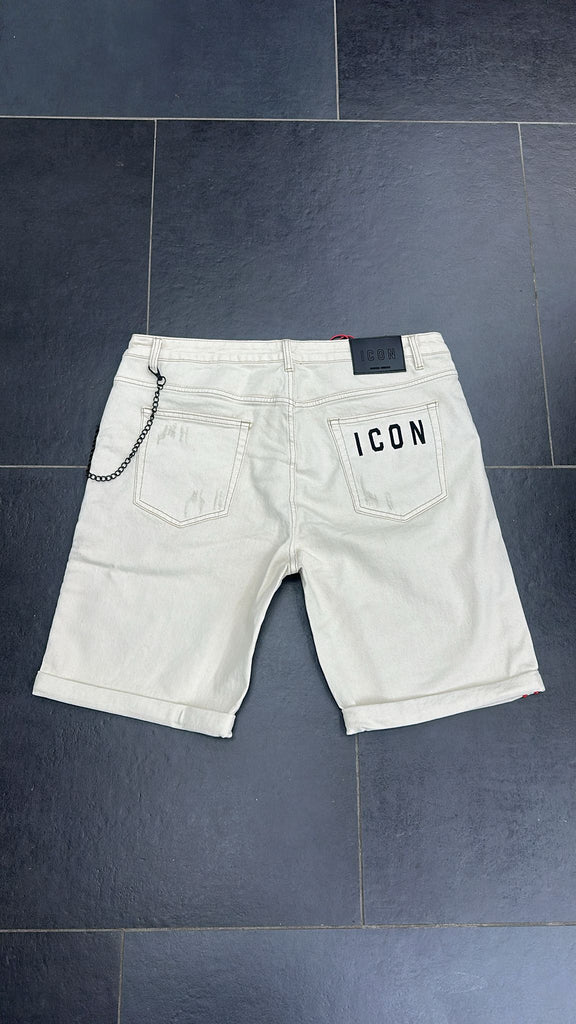 BERMUDA ICON CON STAMPA PICCOLA DIETRO