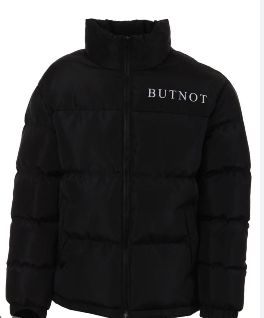 GIUBBINO BUTNOT UOMO PIUMINO CON LEONE RETRO STAMPATO