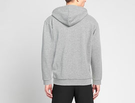 FELPA RICHMOND UOMO COTONE CON CAPPUCCIO LOGO GOMMA LATO CUORE