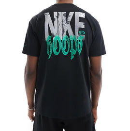 T-SHIRT NIKE CON LOGO CANESTRO LATO CUORE E SCRITTA RETRO GRANDE