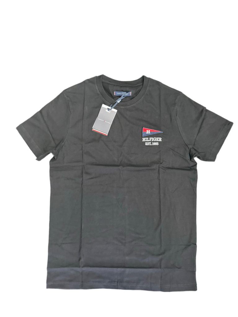 T-SHIRT TOMMY HILFIGER LOGO LATO CUORE BANDIERA CUCITO