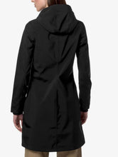 Carica l&#39;immagine nel visualizzatore di Gallery, GIUBBINO K-WAY DONNA TERMICO CON CAPPUCCIO E COLLO ALTO