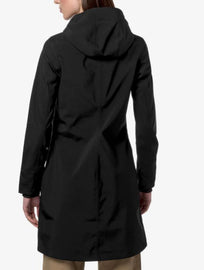 GIUBBINO K-WAY DONNA TERMICO CON CAPPUCCIO E COLLO ALTO