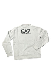 Carica l&#39;immagine nel visualizzatore di Gallery, TUTA COMPLETA EA7 UOMO FELPATA , GIROCOLLO, LOGO LATO CUORE E RETRO