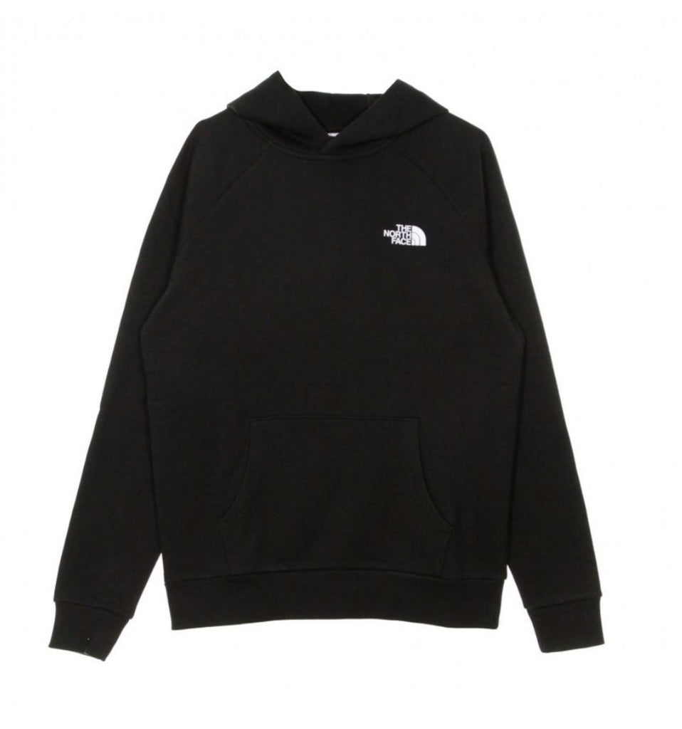 FELPA THE NORTH FACE UNISEX FELPATA CON LOGO LATO CUORE E RETRO LOGO GRANDE STAMPATO