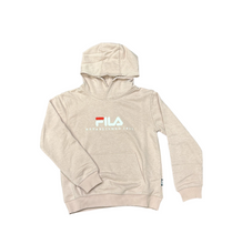 Carica l&#39;immagine nel visualizzatore di Gallery, TUTA COMPLETA FILA CON CAPPUCCIO E SCRITTA CENTRALE CUCITO