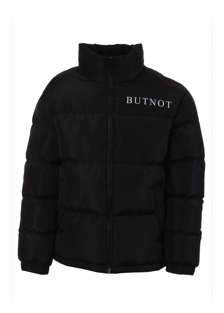 GIUBBINO BUTNOT UOMO PIUMINO GIROCOLLO CON LOGO CETRALE DIETRO