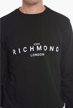 Carica l&#39;immagine nel visualizzatore di Gallery, FELPA RICHMOND BIMBO GARZATA SCRITTA CENTRALE GIROCOLLO