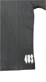 T-SHIRT PACIOTTI CON SCRITTA CURVA COLLETTO CUCITO