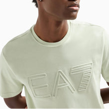 Carica l&#39;immagine nel visualizzatore di Gallery, T-SHIRT ARMANI LOGO GRANDE CENTRALE IN RILIEVO