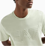T-SHIRT ARMANI LOGO GRANDE CENTRALE IN RILIEVO