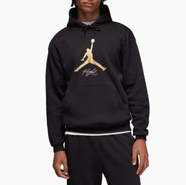 TUTA COMPLETA JORDAN UOMO FELPATA  LOGO CENTRALE ORO CON FIRMA