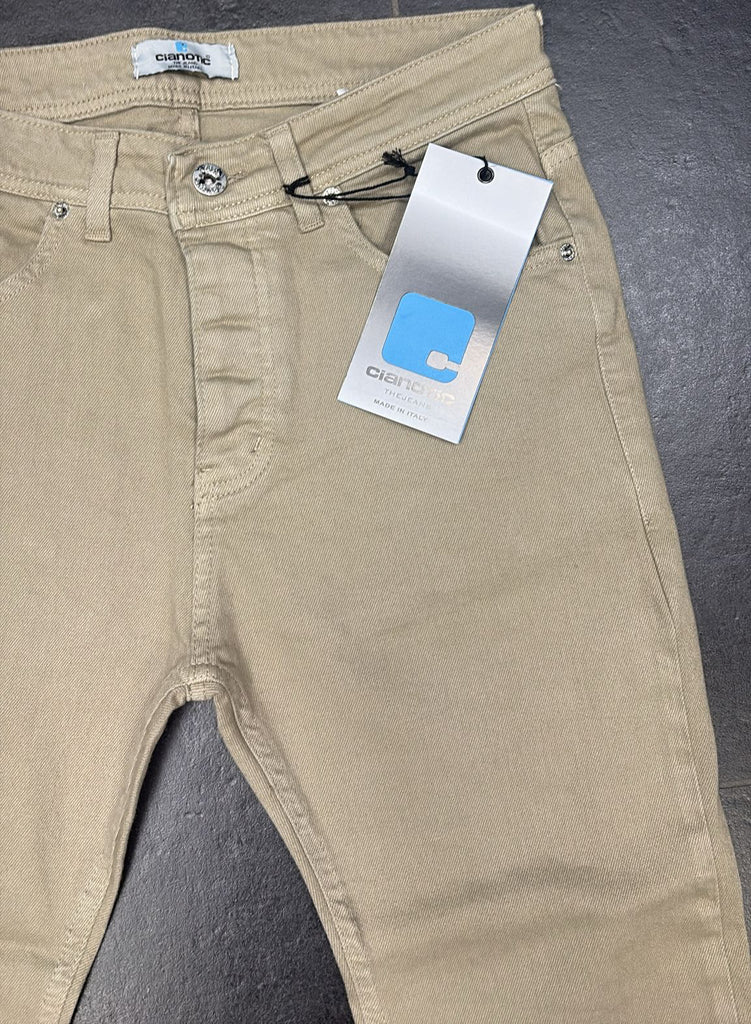 JEANS CIANOTIC FIT FOX CON BOTTONI