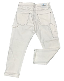 JEANS CIANOTIC UOMO BAGGY CON BOTTONI E CUCITURE NERE