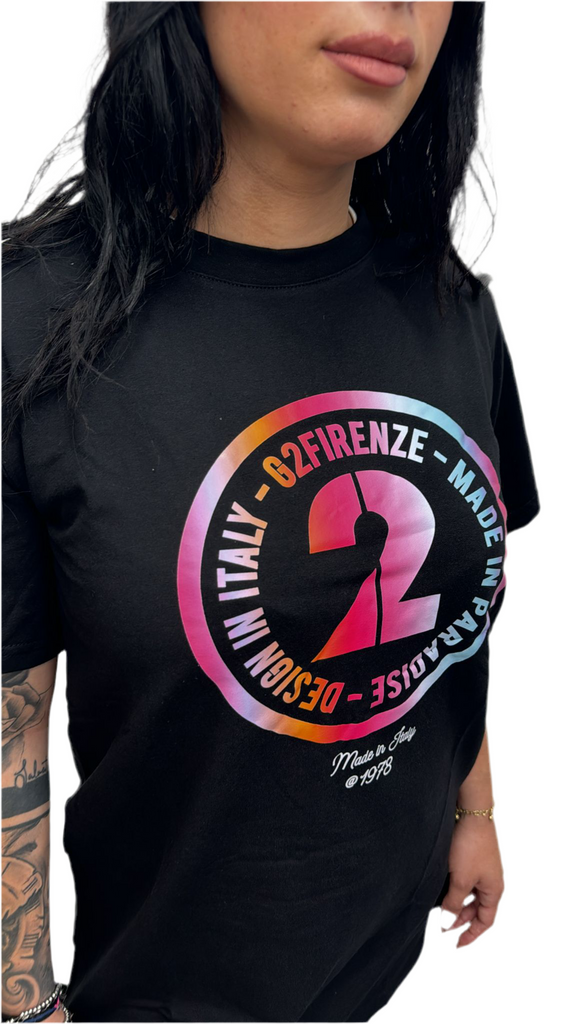 VESTITINO G2FIRENZE CONO LOGO CERCHIATO MULTICOLOR