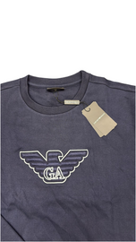 FELPA ARMANI UOMO COTONE CENTRALE CUCITO