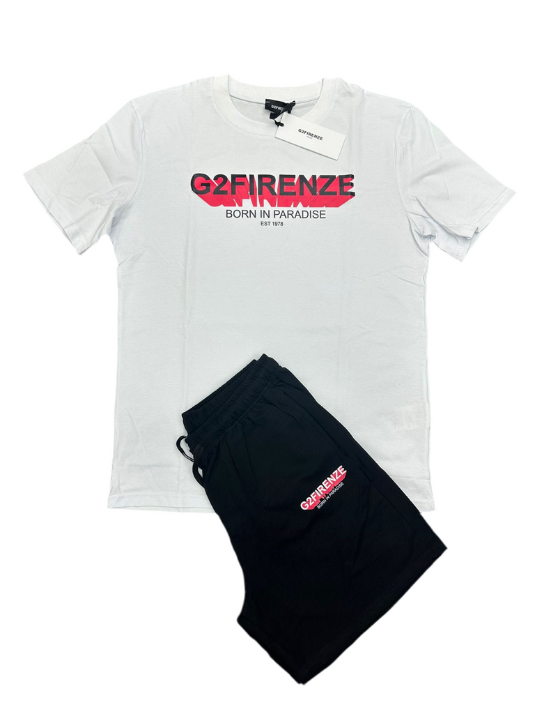 COMPLETO G2FIRENZE SCRITTA IN RILIEVO STAMPATA