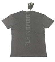Carica l'immagine nel visualizzatore di Gallery, T-SHIRT PLEIN SPORT CON LOGO LATO CUORE CERCHIATO E SCRITTA RETRO VERTICALE