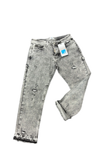 Carica l&#39;immagine nel visualizzatore di Gallery, JEANS CIANOTIC UOMO BAGGY CON STRAPPI E BOTTONI