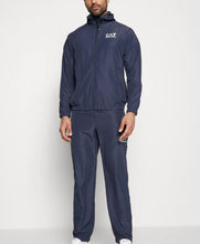 Carica l&#39;immagine nel visualizzatore di Gallery, TUTA COMPLETA ARMANI UOMO LEGGERA LOGO LATO CUORE STAMPATO