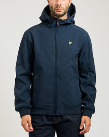 GIUBBINO LYLE & SCOTT UOMO FELPATO LOGO LATO CUORE CON CAPPUCCIO