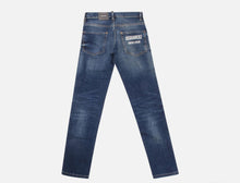 Carica l&#39;immagine nel visualizzatore di Gallery, PANTALONE JEANS DSQUARED LOGO TASCA POSTERIORE
