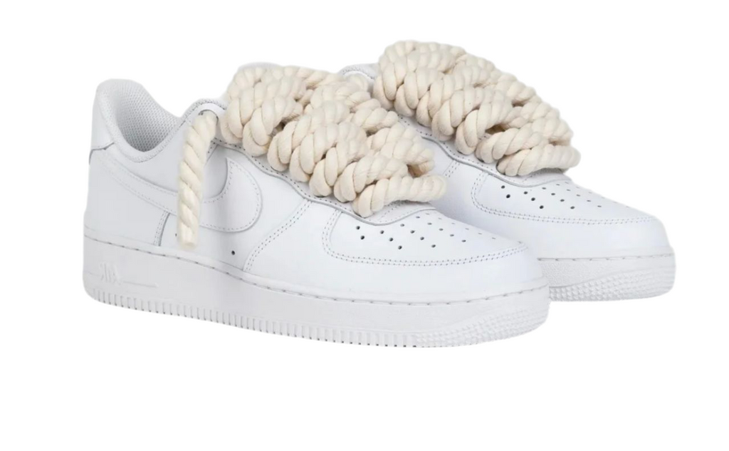 SCARPE AIR FORCE NIKE DONNA BASIC LACCIO CORDA