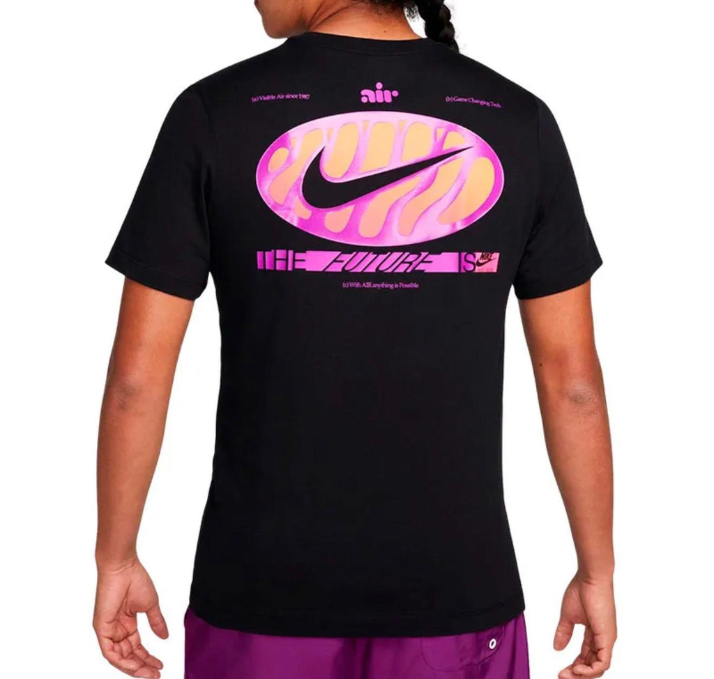 T-SHIRT NIKE CON TARGHETTA LATO CUORE E LOGO CERCHIATO RETRO