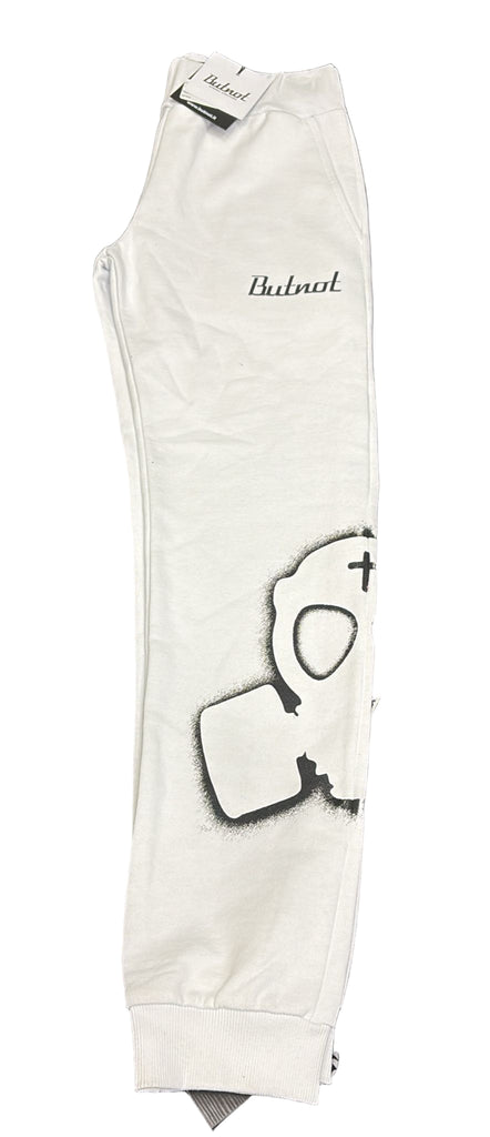 PANTATUTA BUTNOT BAMBINO FELPATO CON LOGO TESCHIO LATERALE