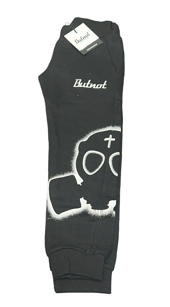 PANTATUTA BUTNOT BAMBINO FELPATO CON LOGO TESCHIO LATERALE