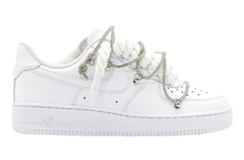 SCARPE AIR FORCE NIKE DONNA LACCIO CORDA E LACCIO INCROCIO DIAMOND