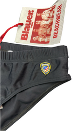 COSTUME BLAUER SLIP LOGO GOMMA SUL FIANCO