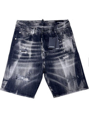 BERMUDA G2FIRENZE BLACK IMPACT DENIM