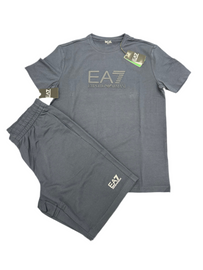 COMPLETO ARMANI LOGO DI GOMMA RIALZATO