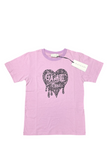 T-SHIRT GAELLE LOGO CUORE MERLETTO E SCRITTA INTERNA