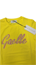 Carica l&#39;immagine nel visualizzatore di Gallery, T-SHIRT GAELLE SCRITTA BRILLANTINATA GRANDE