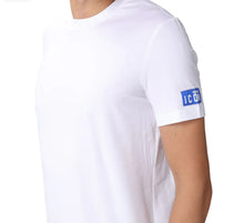 Carica l&#39;immagine nel visualizzatore di Gallery, T-SHIRT DSQUARED ICON LOGO BLU MANICA