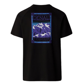 T-SHIRT THE NORTH FACE CON LOGO RETRO PAESAGGIO