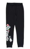 PANTALONE DSQUARED BIMBA GARZATO  LOGO LATERALE VERTICALE MURALES