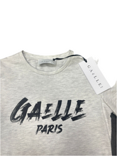 Carica l&#39;immagine nel visualizzatore di Gallery, T-SHIRT GAELLE SCRITTA CENTRALE GRANDE NERA