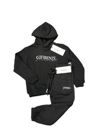 TUTA COMPLETA G2FIRENZE BIMBA SCRITTA CENTRALE STAMPATA CON PERLINE